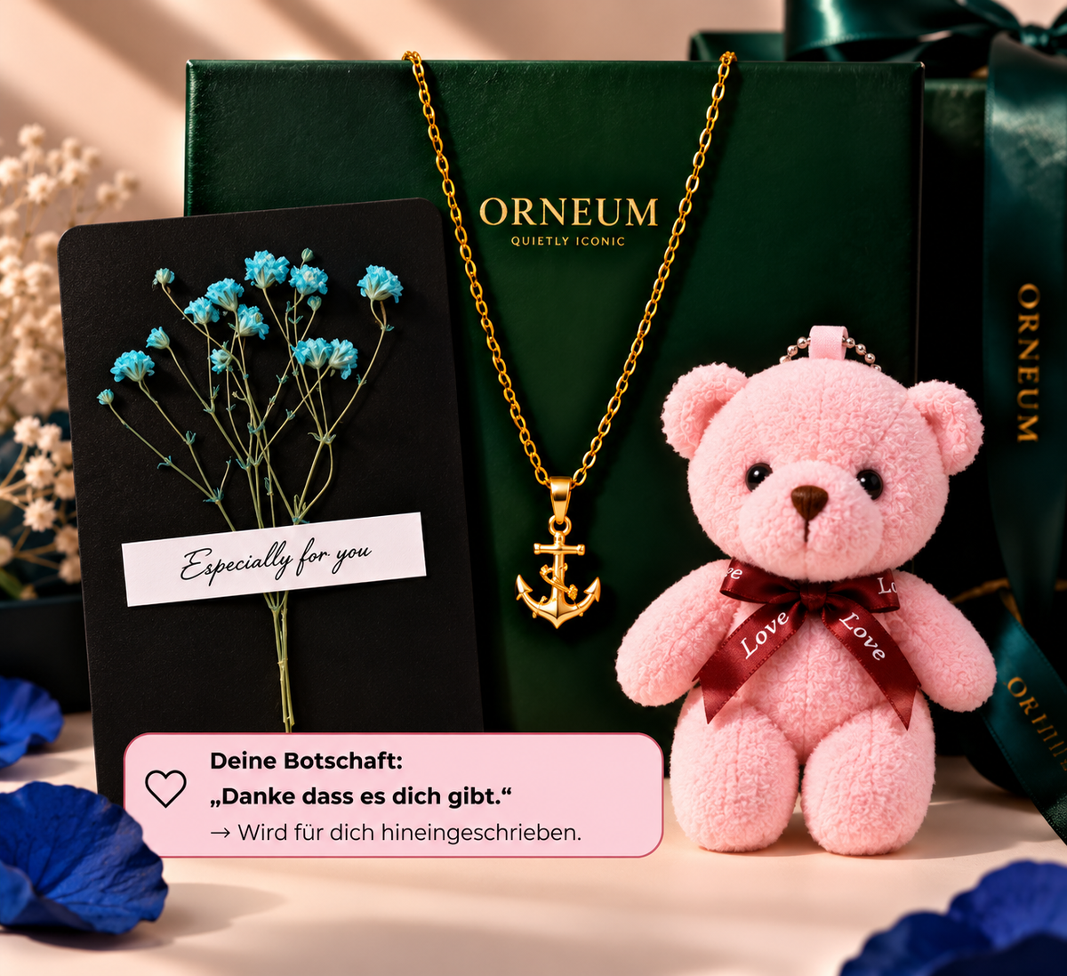 Gestalte deine Kette & dein persönliches Geschenk