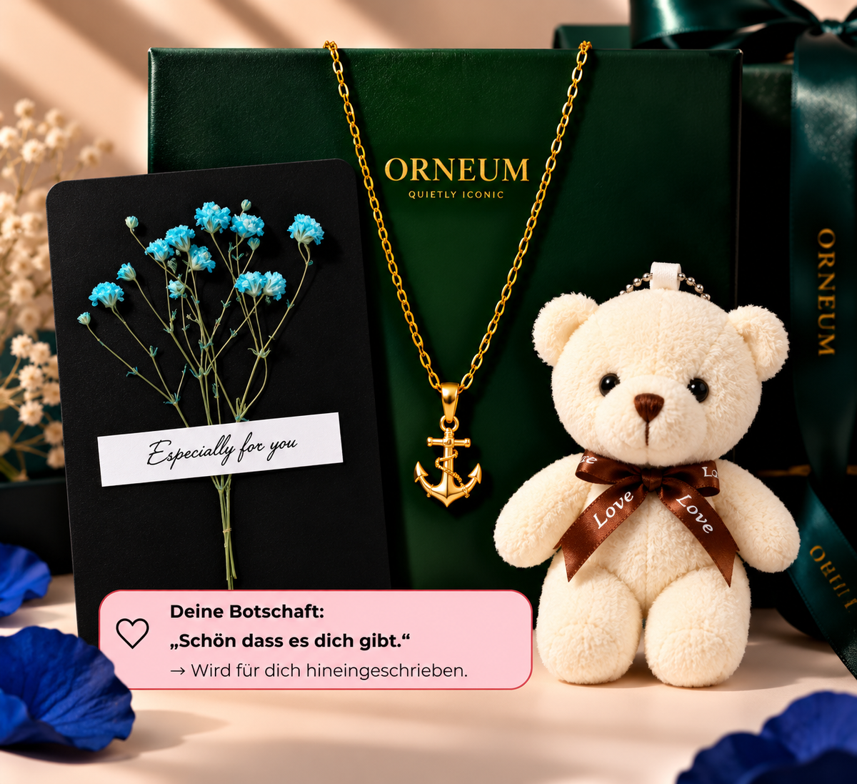 Gestalte deine Kette & dein persönliches Geschenk