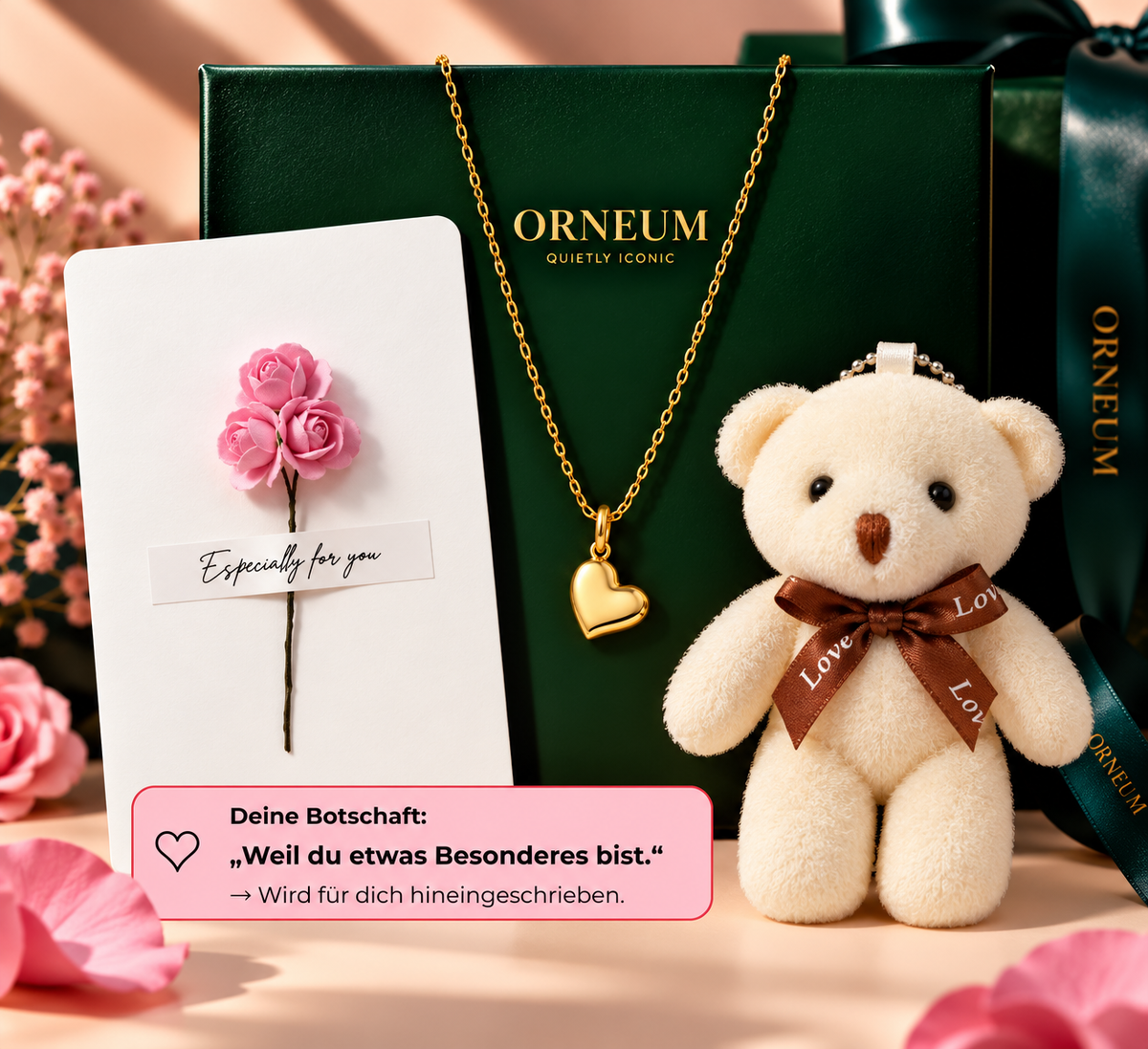 Gestalte deine Kette & dein persönliches Geschenk