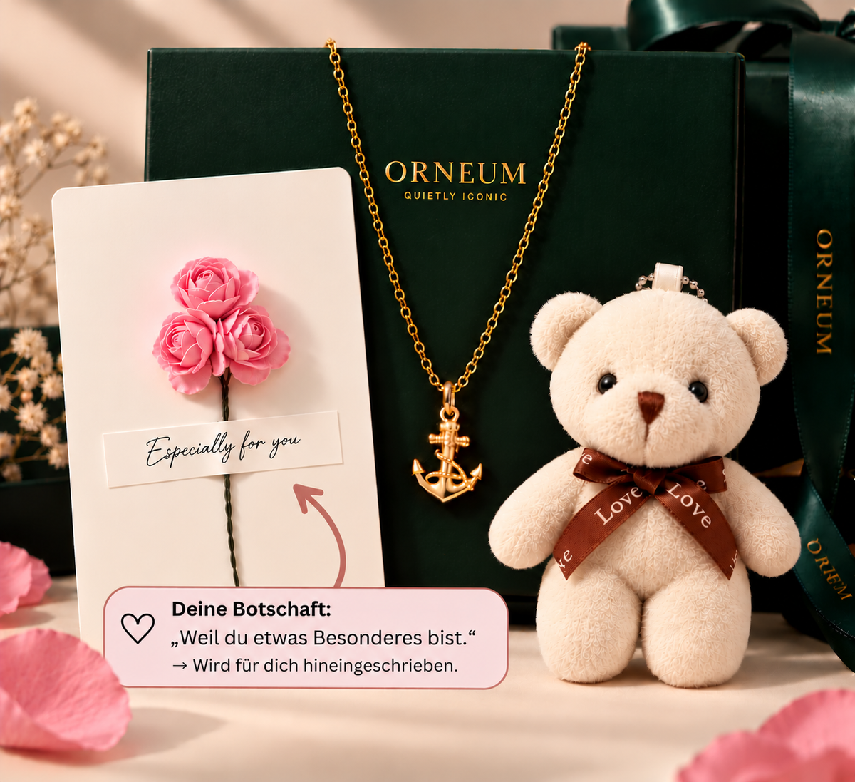 Gestalte deine Kette & dein persönliches Geschenk
