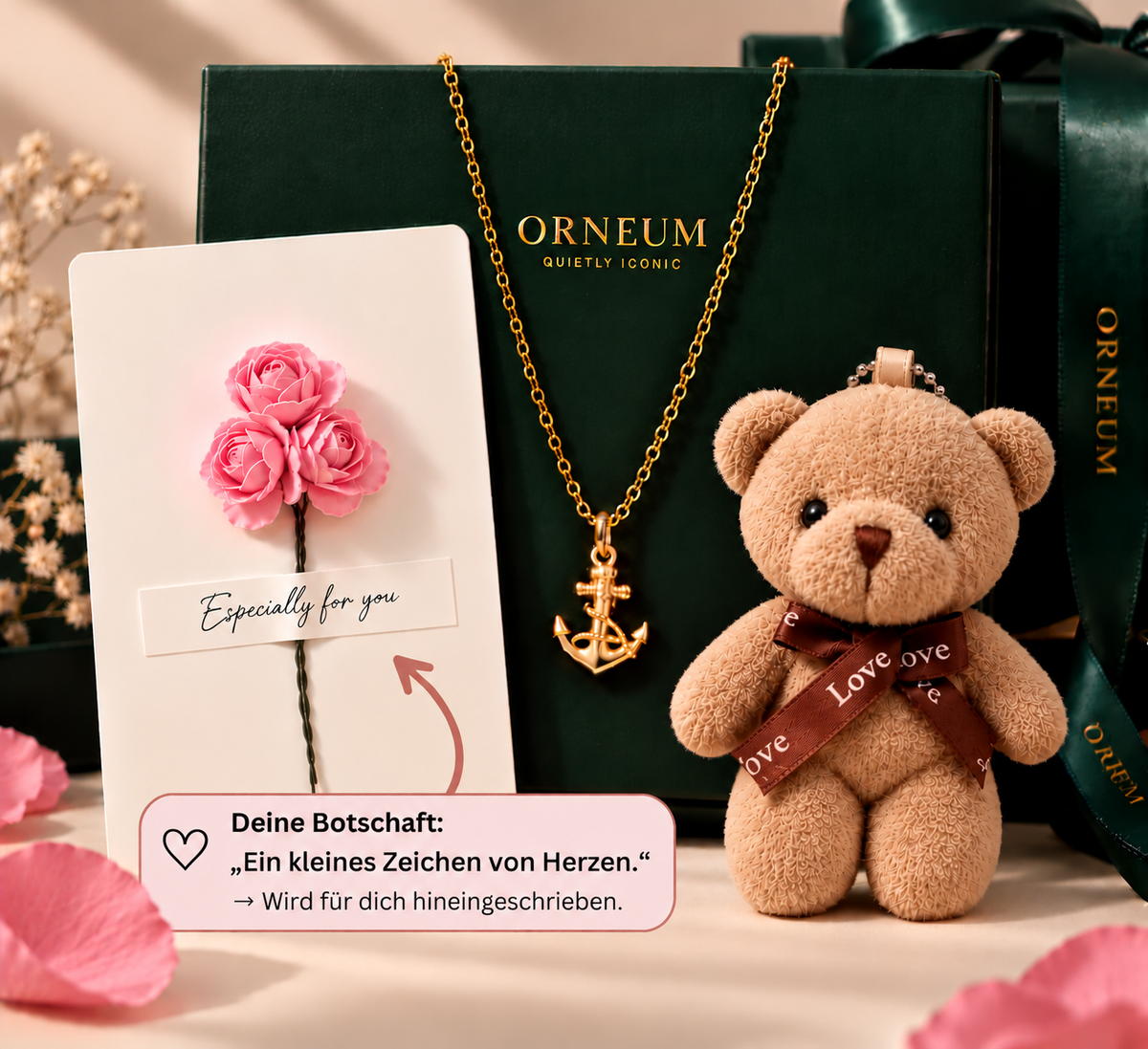 Gestalte deine Kette & dein persönliches Geschenk