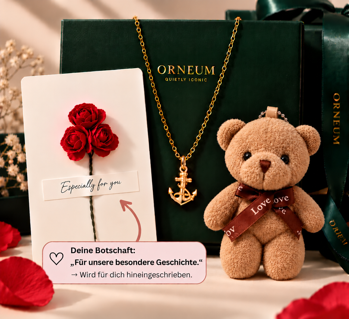 Gestalte deine Kette & dein persönliches Geschenk