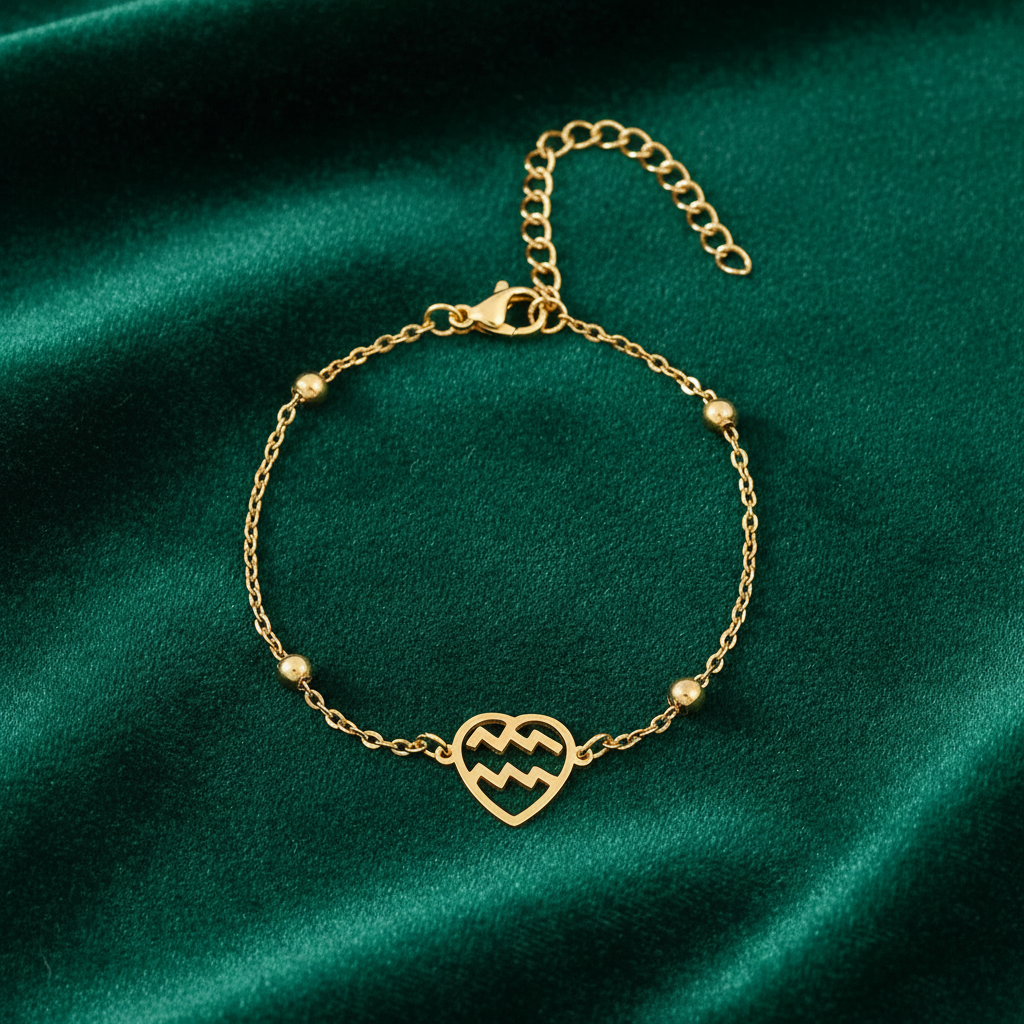 ORNEUM - Sternzeichen-Armband - 18K vergoldet