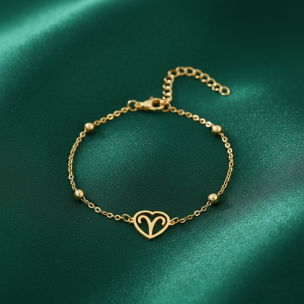 ORNEUM - Sternzeichen-Armband - 18K vergoldet