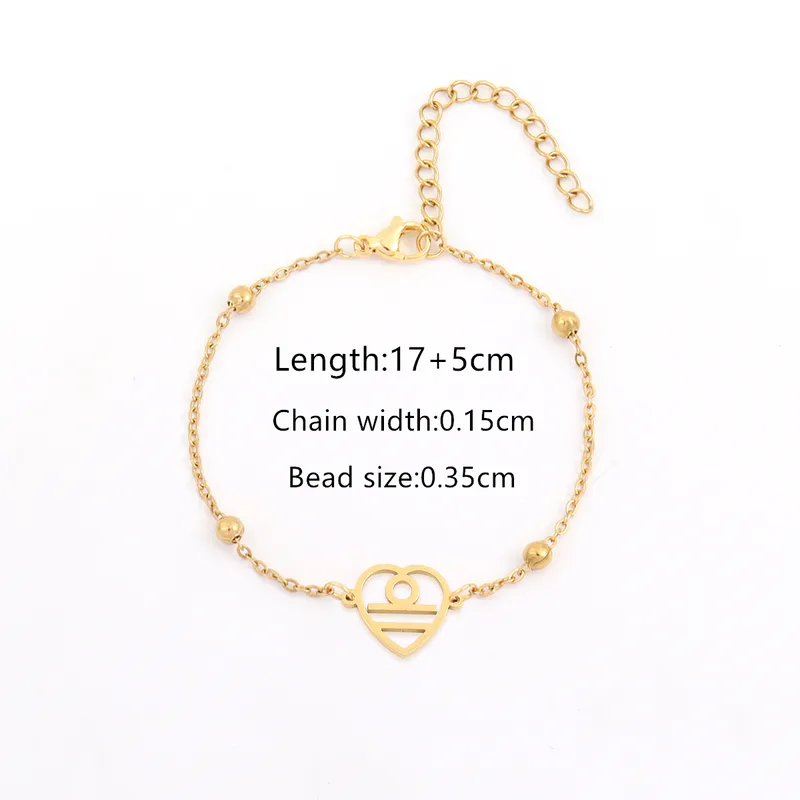 ORNEUM - Sternzeichen-Armband - 18K vergoldet