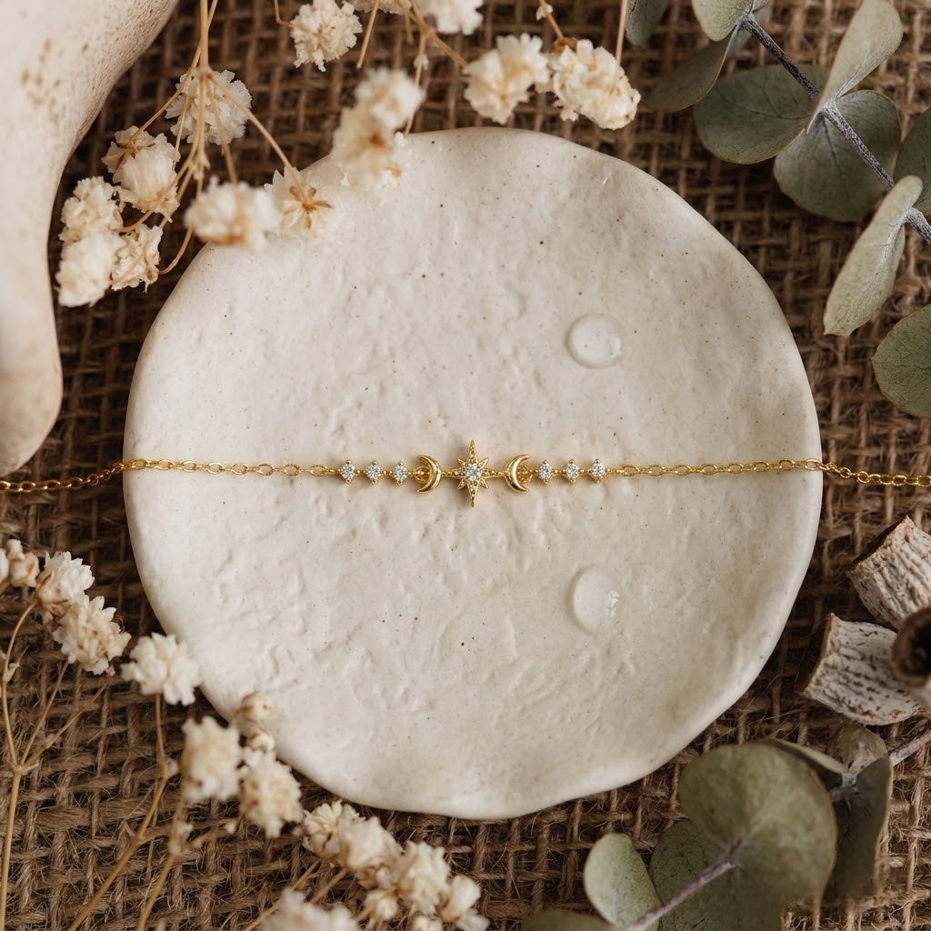 Stern Mond Armband