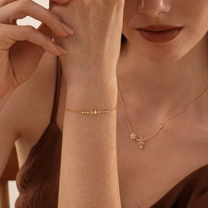 Stern Mond Armband